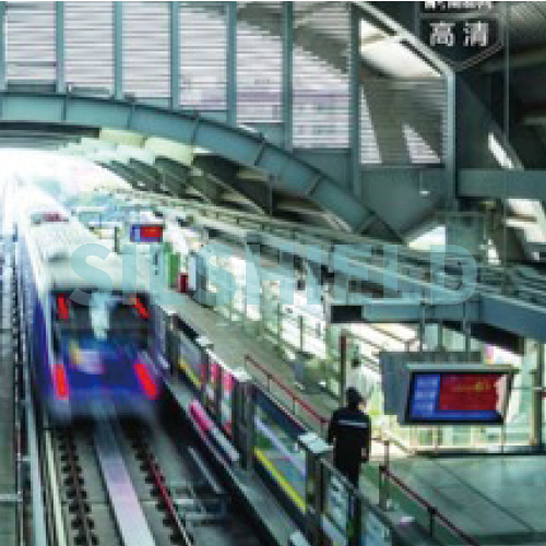 广州地铁6号线挡风玻璃项目